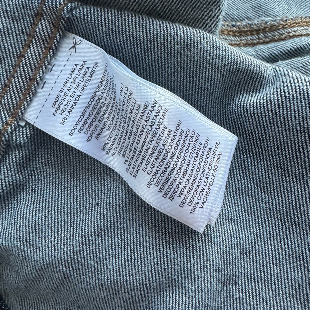 NWT Ralph lauren Lauren Indigo Jean Jacket - Picture 5 of 5